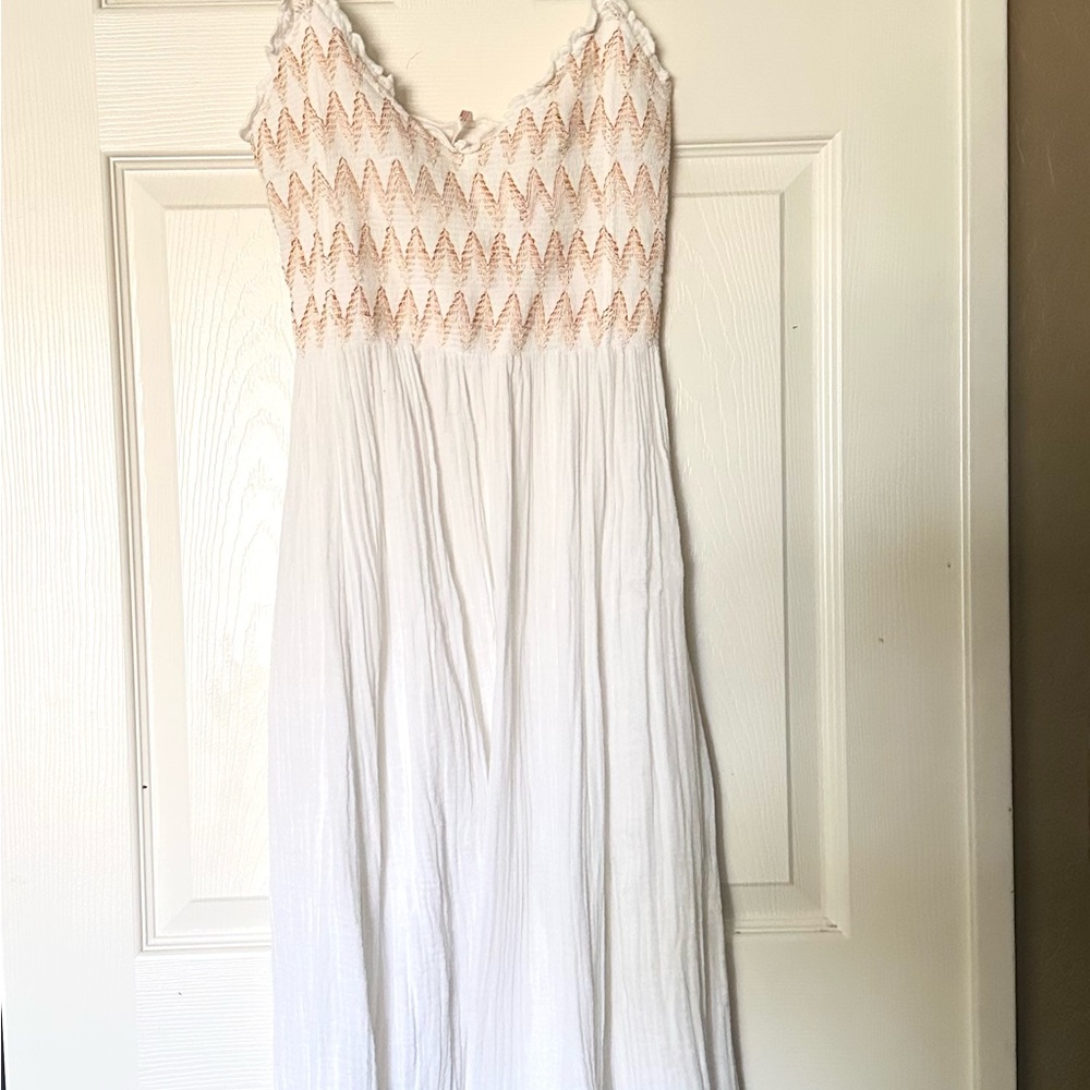 Free People White maxi